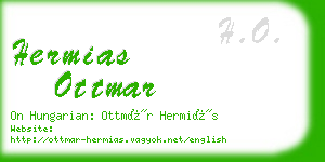 hermias ottmar business card